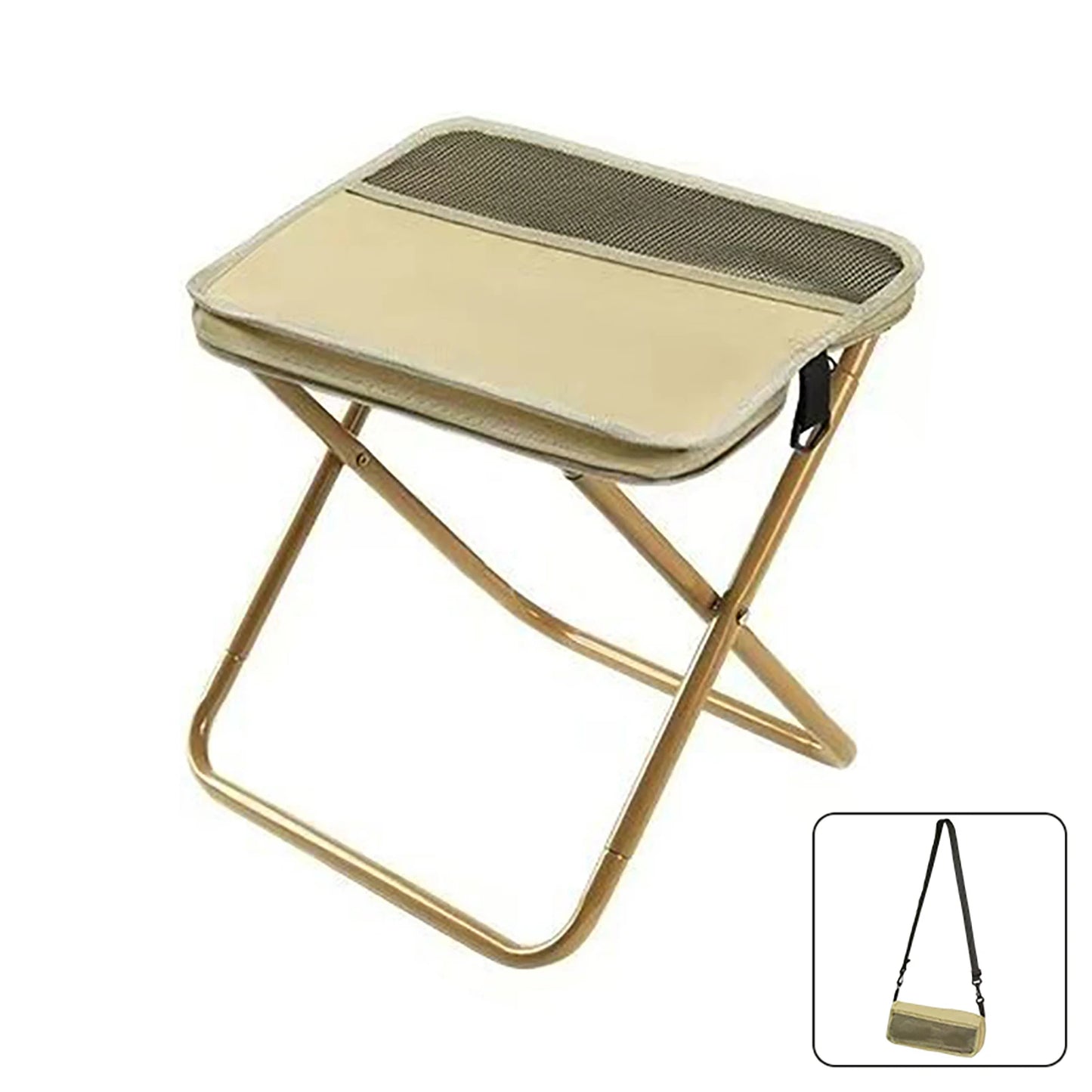 의자 Foldable Backpack Stool Portable Folding Stool with Carry Bag Lightweight Mini Easy Carry Outdoor Chair for Travel for Travel