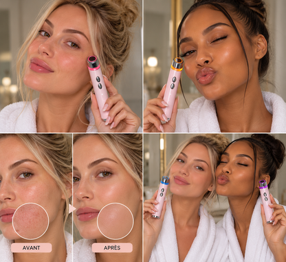 LumiJeunesse™ 4-en-1 — Appareil de soin visage LED & EMS