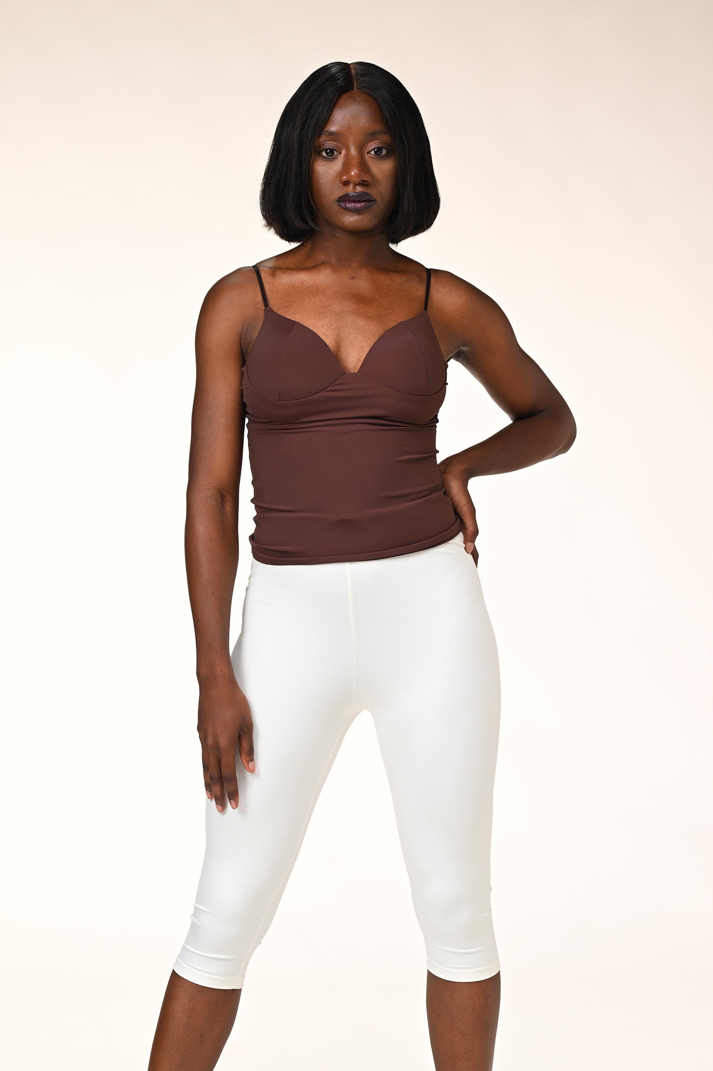 Sop Capri taille haute Blanc